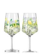 Ritzenhoff Sommertau Wineglass 2-P Limoncello Nude