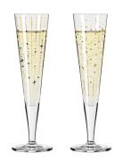 Ritzenhoff Goldnacht Champagneglas 2-Pack Nude