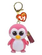 TY Glider - Penguin Clip Rosa