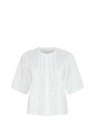 MSCH Copenhagen Mschethelyn 2/4 Shirt Vit