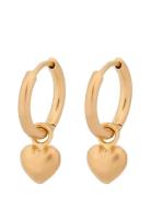 Pernille Corydon Heart Huggies Guld