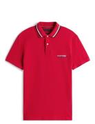 Tommy Hilfiger Hilfiger Tipped Reg Polo Röd