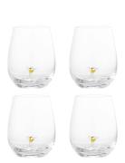Bloomingville Misa Drinking Glass 4-Pack Nude