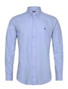 Polo Ralph Lauren Custom Fit Stretch Poplin Shirt Blå