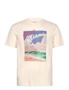 GANT Graphic T-Shirt Kräm