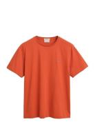 GANT Reg Shield Ss T-Shirt Orange