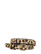 Becksöndergaard Leopa Leather Kyra Belt Multi/patterned