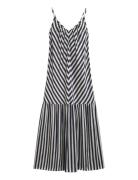 GANT Maxi Chevron Striped Strap Dress Multi/patterned