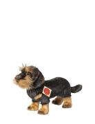 Teddy Hermann Standing Rough-Haired Dachshund 28 Cm Brun