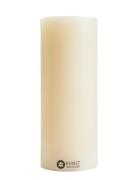 Kunstindustrien Coloured Handcrafted Pillar Candle Vit