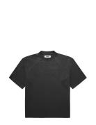 Woodbird Wbblake Mesh Tee Svart