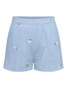 JDY Jdyalba Hw Shorts Wvn Exp Blå
