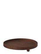 OYOY Living Design Inka Wood Tray Round Brun