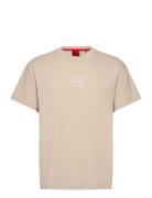 HUGO Laze T-Shirt Kräm