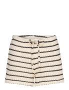 Gina Tricot Crochet Shorts Kräm