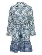 JDY Jdyanna 7/8 Dress Wvn Noos Blå