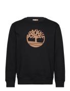 Timberland Tree Logo Crew Neck Sweatshirt Svart