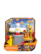 Paw Patrol Rubble & Crew Launch N Spin Spaceship Multi/patterned
