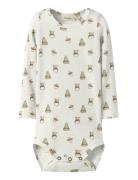 Lil'Atelier Nbngavo Emo Ls Slim Body Lil Noos Kräm