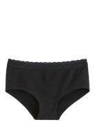Lindex Panty Hipster Seamless With La Svart