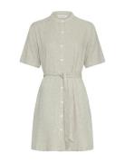 MSCH Copenhagen Mschpennie Ginia 2/4 Shirt Dress Kräm