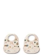 Liewood Tilda Printed Bib 2-Pack Multi/patterned