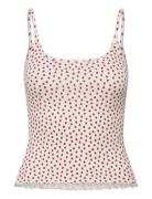 Lindex Tank Pointelle With Lettuce Ed Multi/patterned