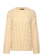 Gina Tricot Cable Knitted Sweater Vit