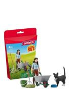 Schleich Schleich Pocket Set Muck-Out And Care Set Multi/patterned