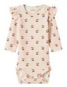 Lil'Atelier Nbflavo Eve Ls Slim Body Lil Noos Rosa