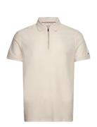 Tommy Hilfiger Dc Performance Zip Polo Kräm