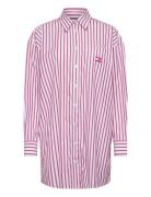 Tommy Jeans Tjw Ovs Mini Shirt Dress Ext Röd