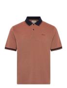GANT 4-Col Oxford Ss Pique Orange