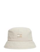 Tommy Hilfiger Tjw Heritage Canvas Bucket Hat Kräm