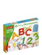 Quercetti Lacing Abc + 123 Multi/patterned
