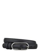 Becksöndergaard Grain Nola Leather Belt Svart