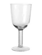 Broste Copenhagen Hammered Red Wine Glass Nude