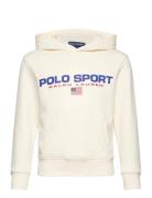 Ralph Lauren Kids Graphic Fleece-Ls Po Hood-Kn-Sws Vit