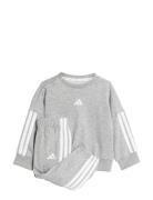 Adidas Sportswear I 3S Ft Jog 240 Grå