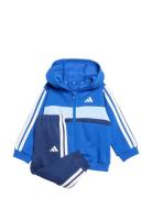 Adidas Sportswear I 3S Tib Fl Set Blå
