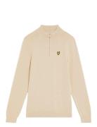 Lyle & Scott 1/4 Zip Jumper Kräm