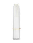 Broste Copenhagen Smooth Taper Candle Vit