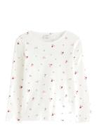 Lindex Topp I Pointelle Vit