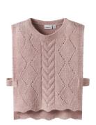 Name It Nmflea Knit Vest Rosa