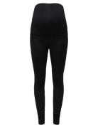 Only Maternity Olmrain Reg Sk Jegging Black Dnm Noos Svart