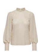 JDY Jdyavery L/S Lace Top Jrs Noos Kräm