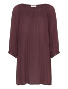 Kaffe Amber Tunic Burgundy