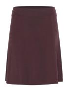 Kaffe Kajolen Jersey Skirt Röd