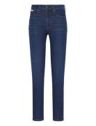 Calvin Klein Jeans Mid Rise Skinny Blue Orbit Marinblå