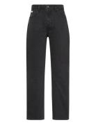 Calvin Klein Jeans High Rise Straight Ck Essential Svart